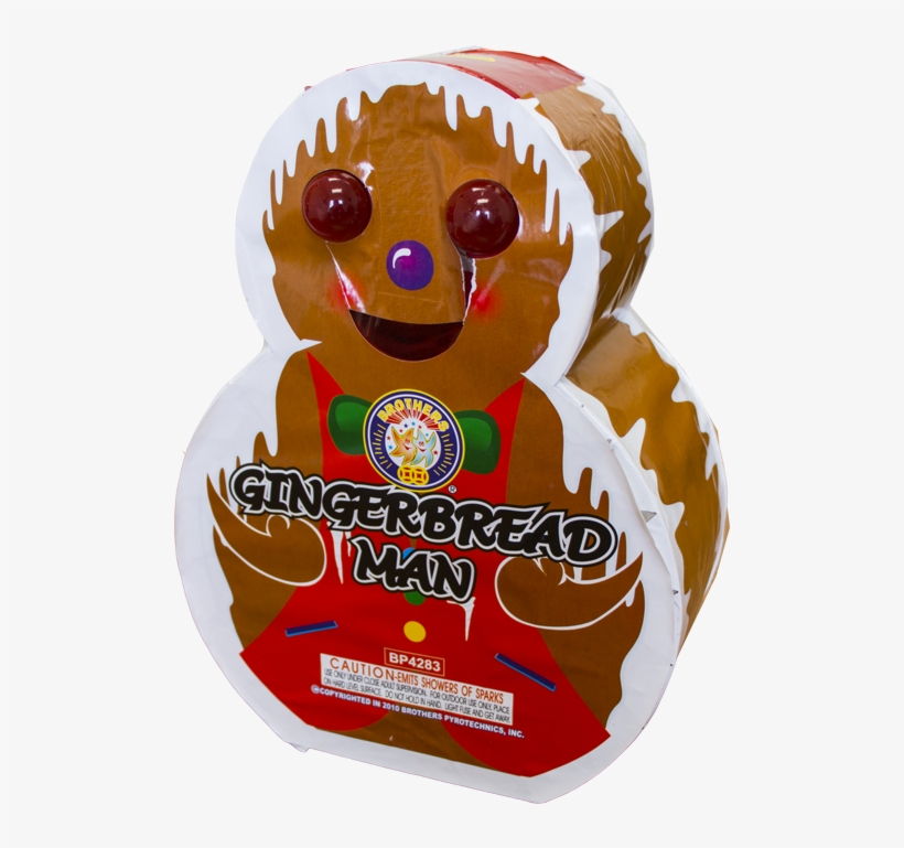 Bp4283 Gingerbread Man 8/1 - Illustration, transparent png