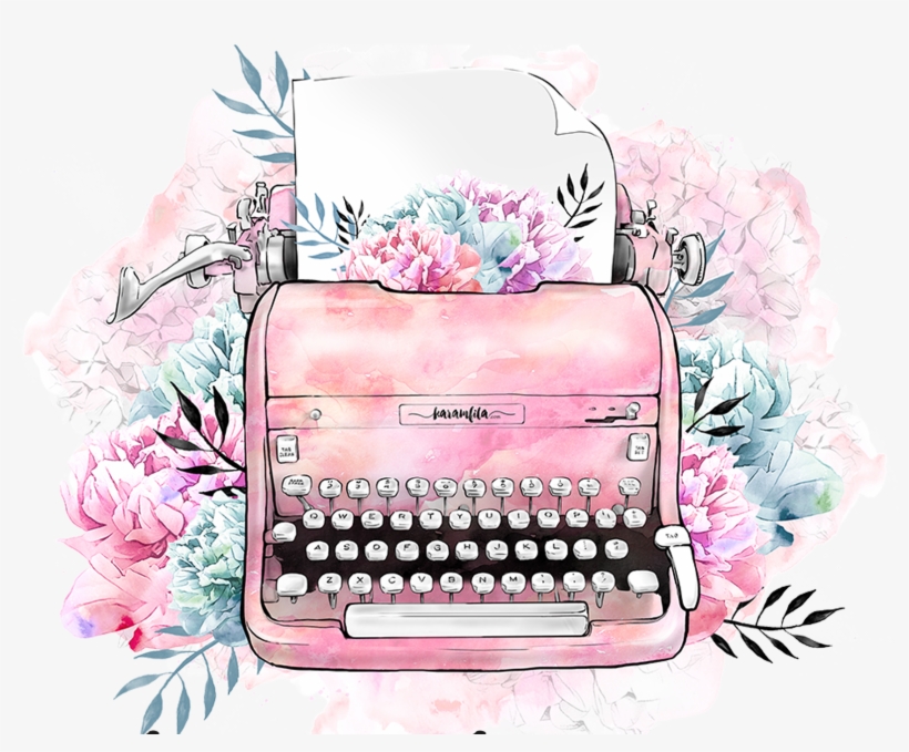 Cute Drawings Of Typewriters, transparent png