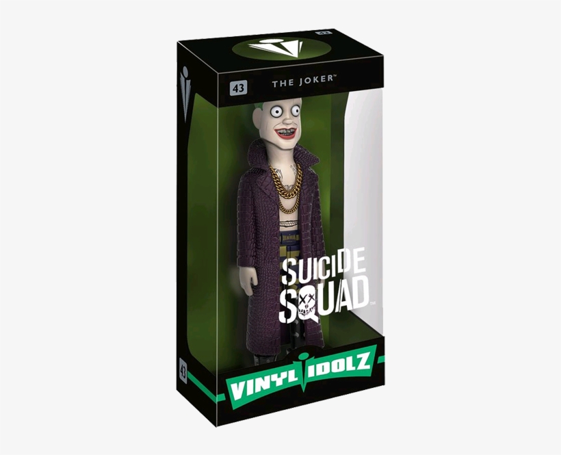 Joker Vinyl Idolz - Vinyl Idolz Suicide Squad Joker, transparent png