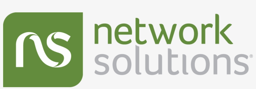 Network Solutions Logo, transparent png