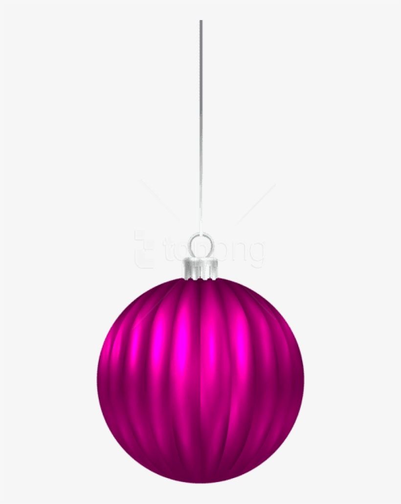 Free Png Pink Christmas Ball Ornament Png - Pink Christmas Ball Png, transparent png