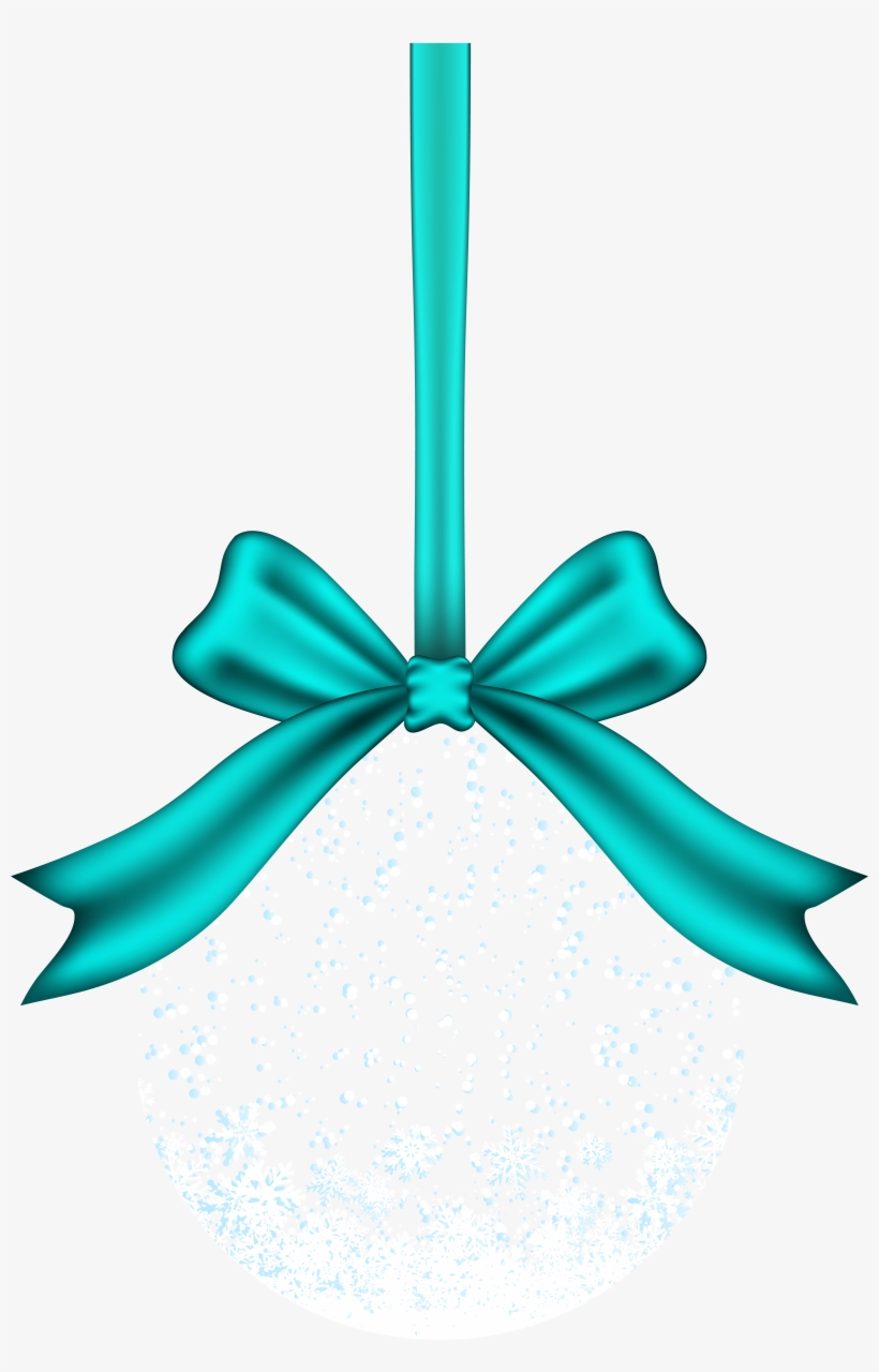 Transparent Christmas Ball Png Clip Art - Transparent Christmas Bow Png, transparent png