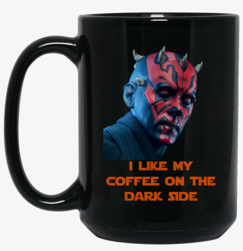 Darth Maul I Like My Coffee On The Dark Side V2 Bm15oz - Battlefront 2 Darth Maul Cards, transparent png