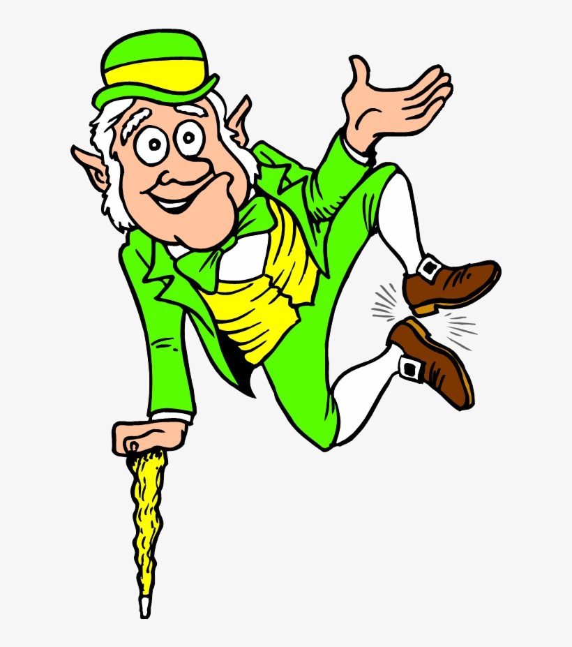 St Patrick's Day Letter From Leprechaun - Leprechaun Reading A Book, transparent png
