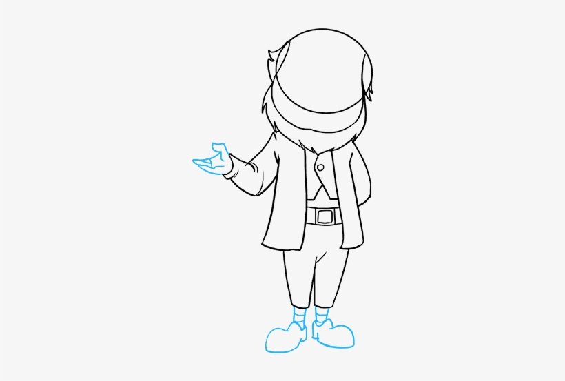 How To Draw Leprechaun - Cartoon, transparent png
