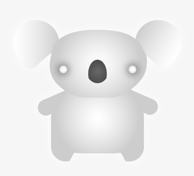 The Ghost Version Of The Koala - Obrazki Miłosne Z Napisami, transparent png