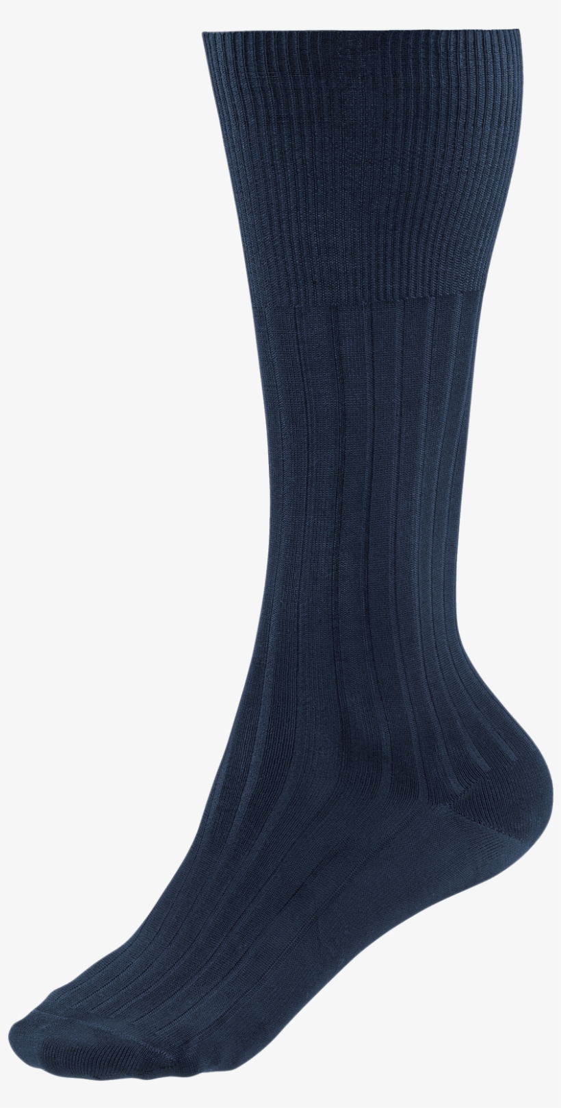 Kniestrümpfe In Navy - Sock, transparent png