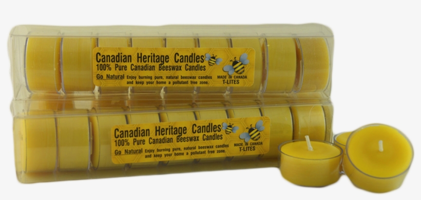Package Of Beeswax Candles - Candle, transparent png