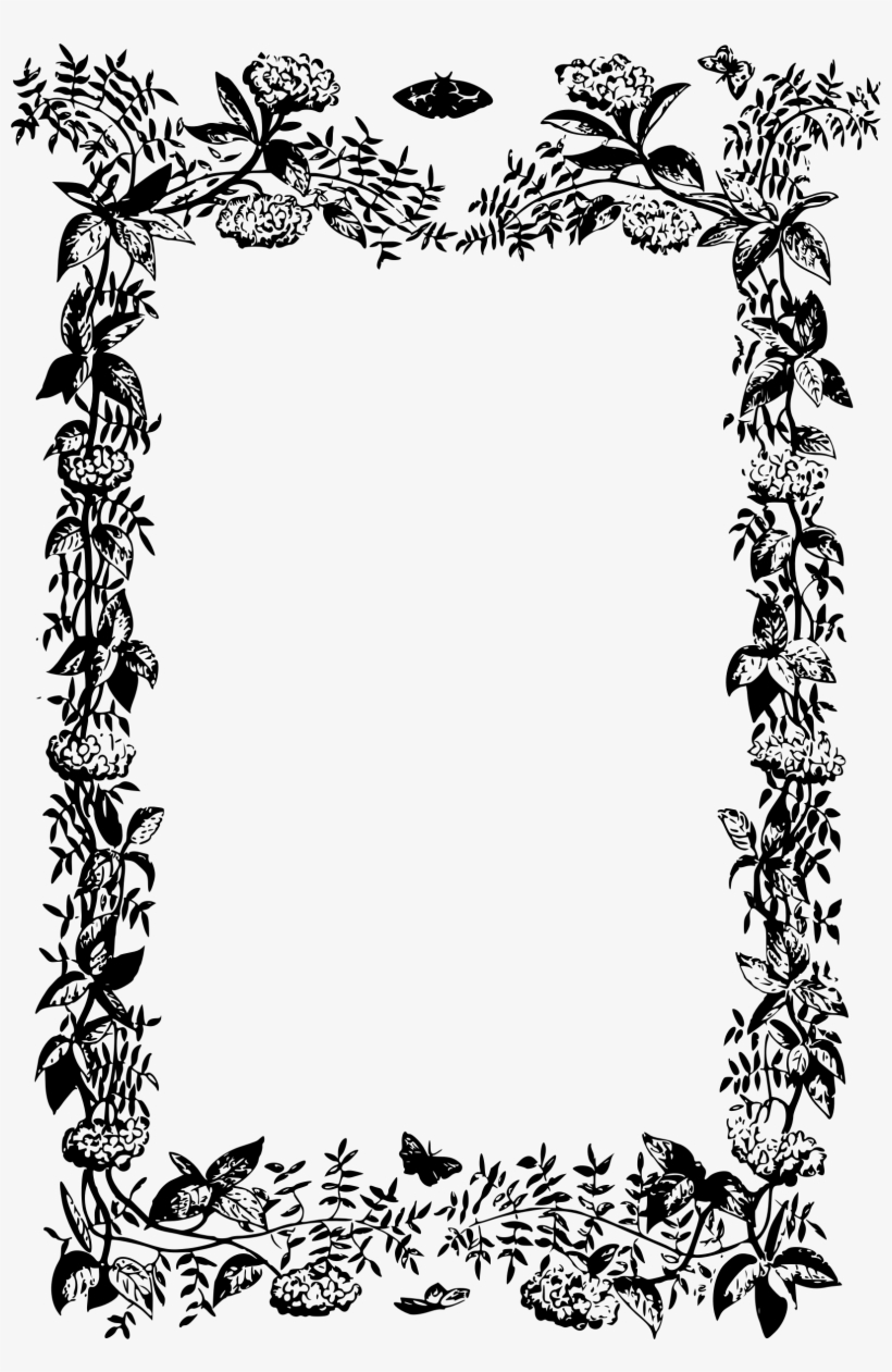 This Free Icons Png Design Of Floral Frame 15, transparent png