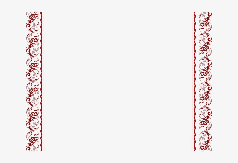 Abstract Floral Frame Png - Motif, transparent png