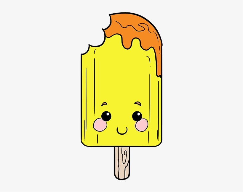 How To Draw Cute Popsicle, transparent png