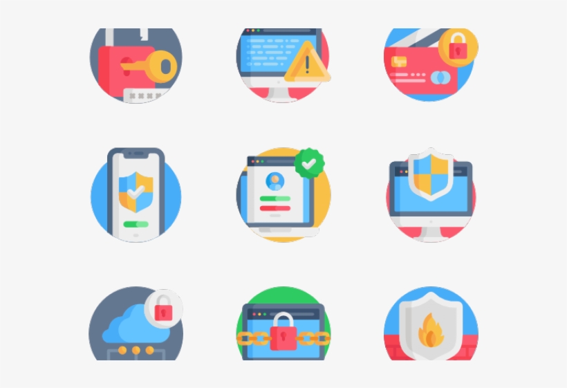 Security Shield Clipart Outline, transparent png