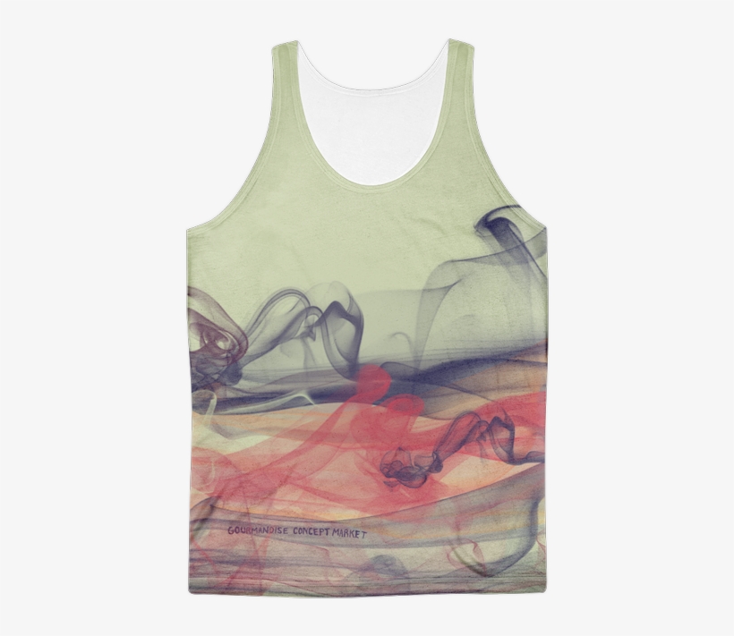 Green Smoke Tank Top - Active Tank, transparent png