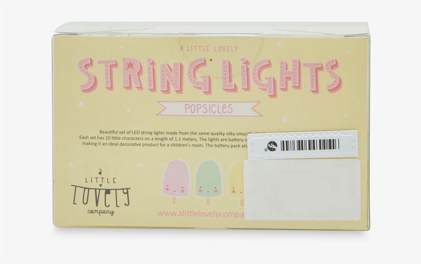 Popsicle String Lights - Little Lovely Company, transparent png