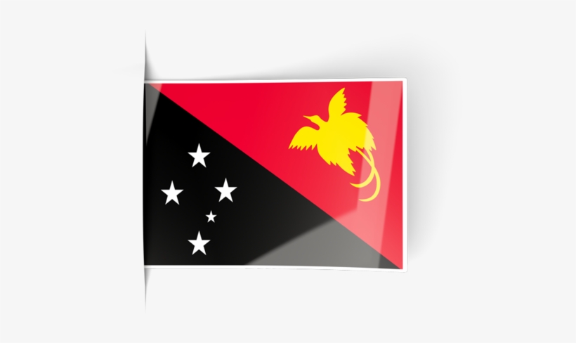 Papua New Guinea Flag, transparent png