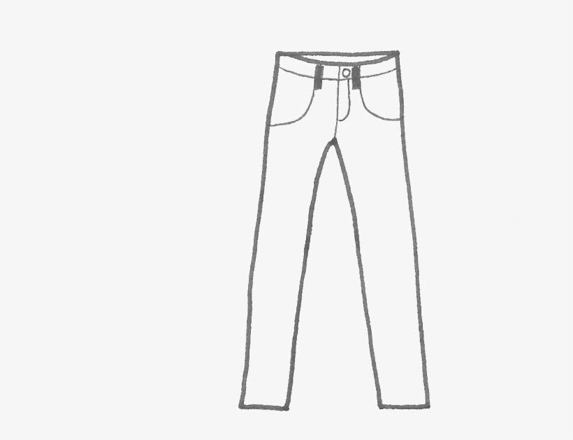 Jeans, transparent png