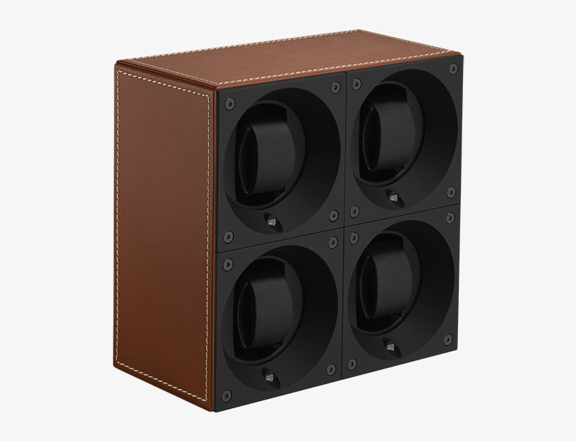 Leather Masterbox Quattro White Stitches - Studio Monitor, transparent png