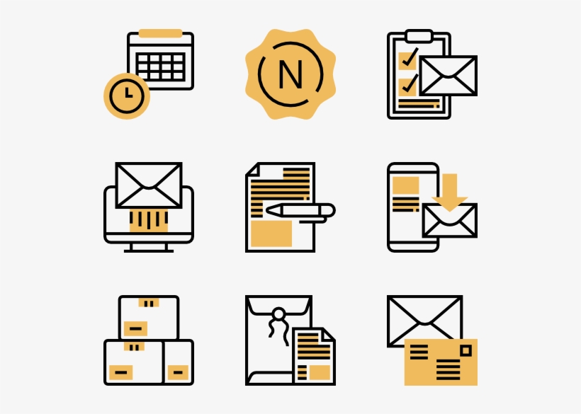 Postal Elements - Confidential Information Confidential Icon, transparent png