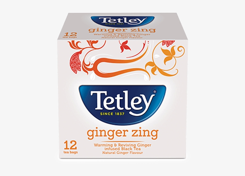 Tetley Ginger Zing, transparent png
