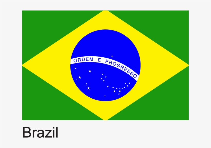 Brazil Flag, transparent png
