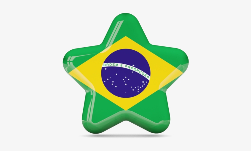Illustration Of Flag Of Brazil - Download Brazil Flag, transparent png