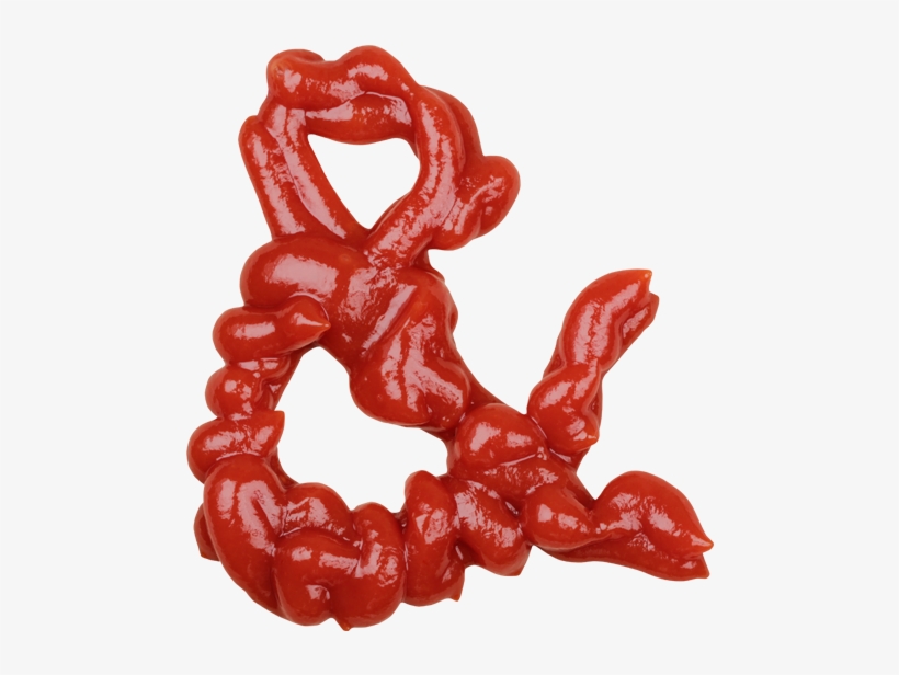 Svg Transparent Stock Handmade Fonts On Behance More - Ketchup On Transparent, transparent png
