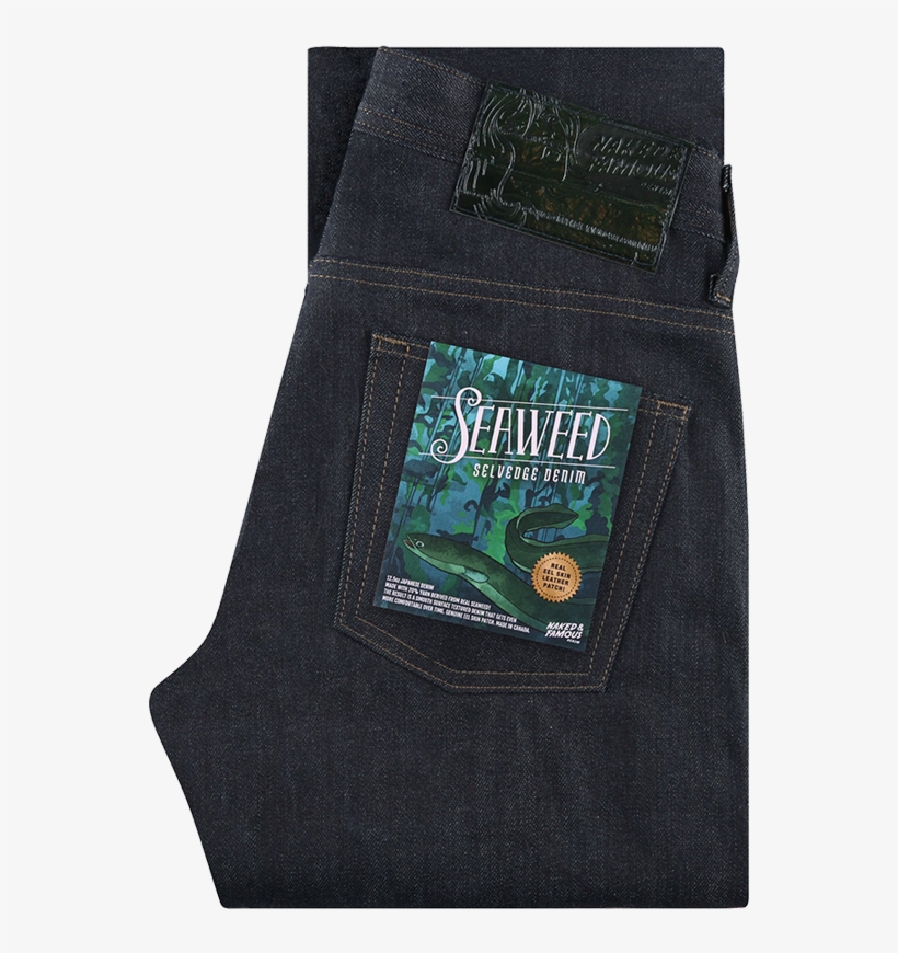 12 - 5oz - Seaweed Selvedge - Super Guy - Pocket, transparent png