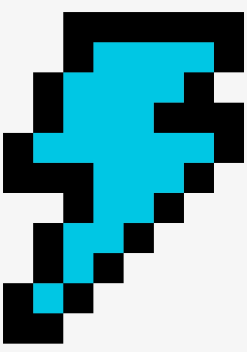 Lightning - Purple Heart Pixel Png, transparent png