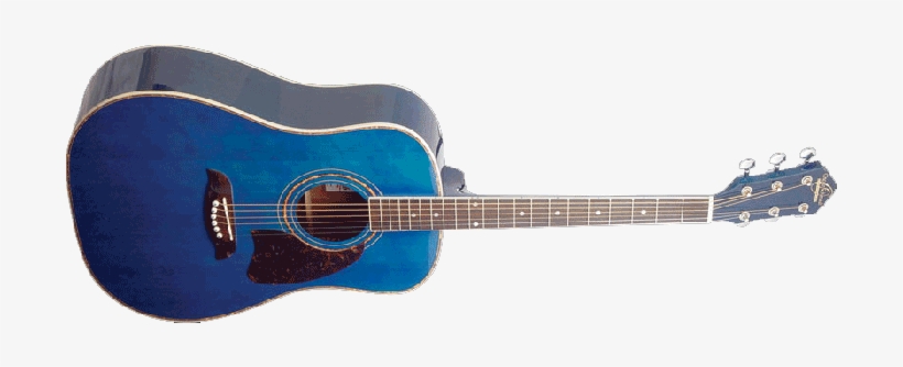 Oscar Schmidt Og2tbl Dreadnought Acoustic Guitar - Guitar, transparent png