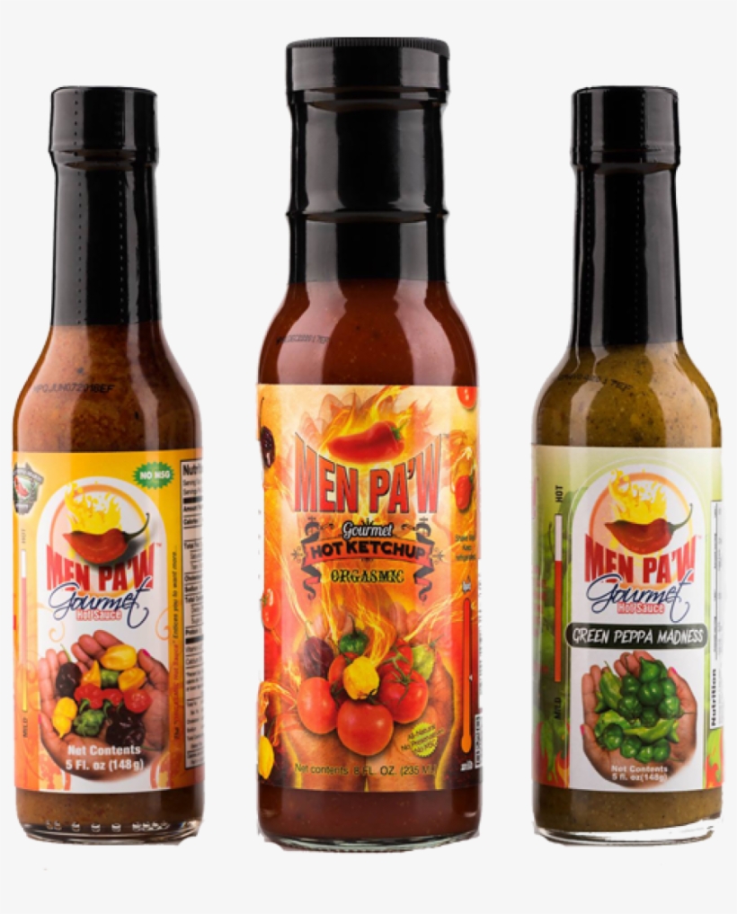 Combo Pack Of 3 Red Ketchup Green Sauce - Ketchup Soya Sos Packaging Spices, transparent png
