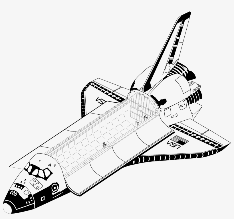 Open - Space Shuttle And Soyuz, transparent png