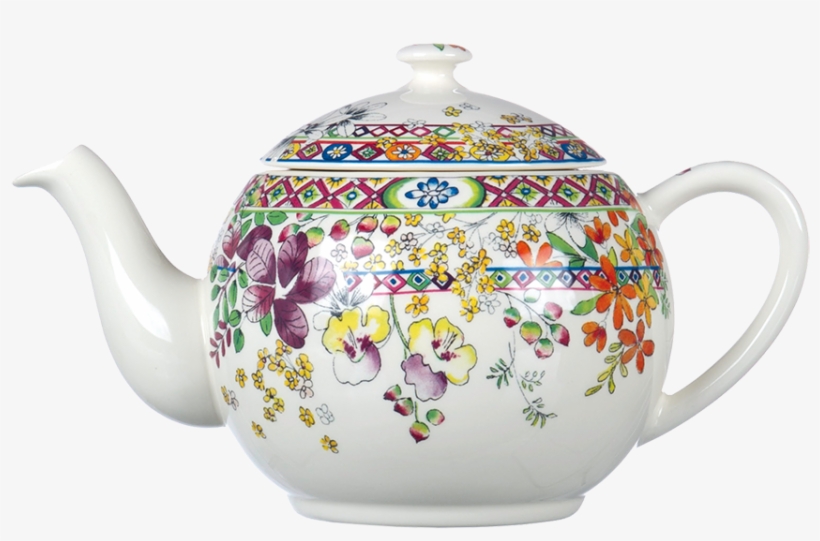 1 Teapot - Back - Bagatelle - Gien Bagatelle Teapot, transparent png