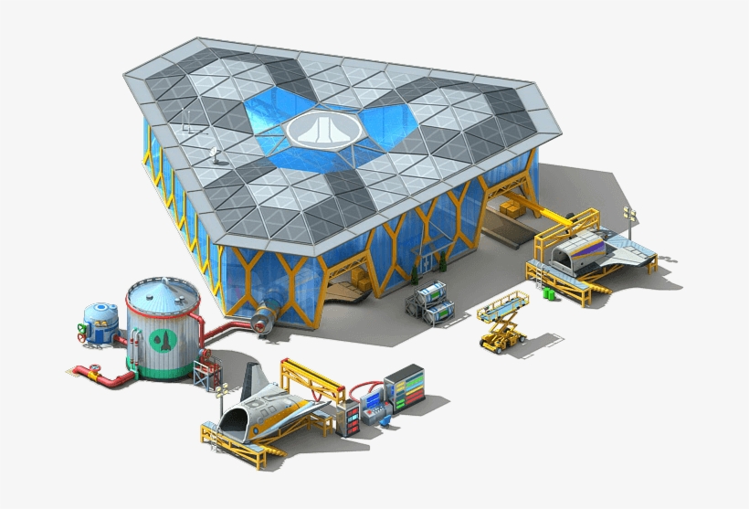 Space Shuttle Tailpiece Plant - Architecture, transparent png