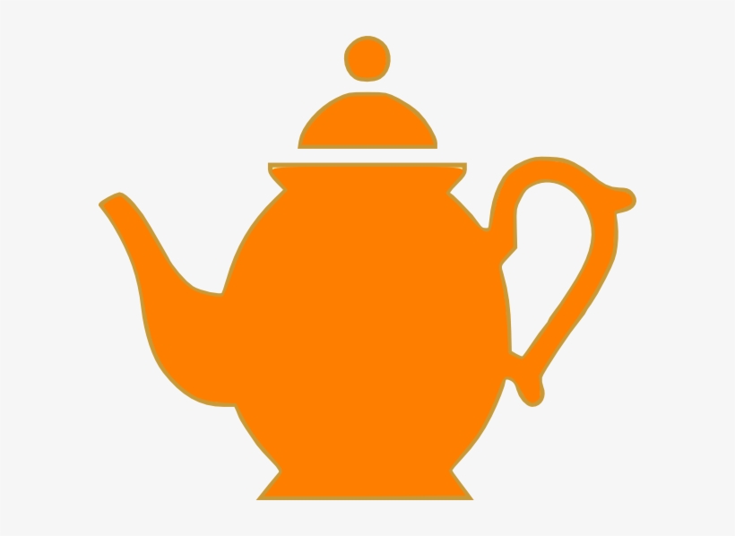 Small - Teapot Outline Clipart Png, transparent png