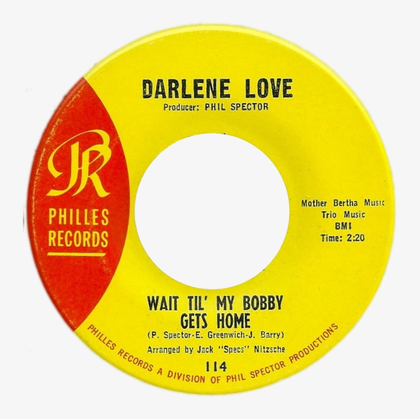 Wait Til My Bobby Gets Home By Darlene Love Us Vinyl - Darlene Love Wait Til My Bobby Gets Home, transparent png