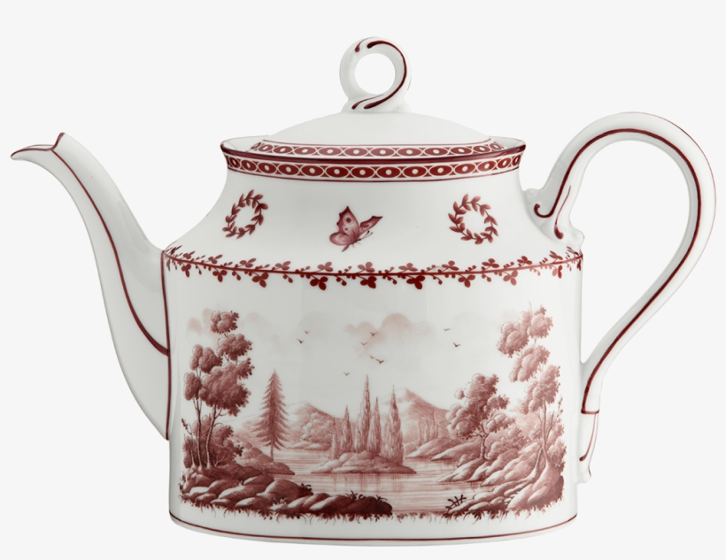 Teapot Paesaggi Rame - Teapot, transparent png