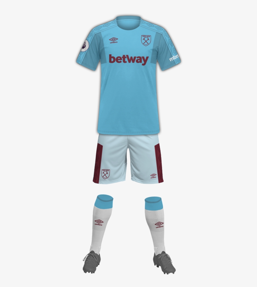 Photo West Ham 17 18 Away Zpshqzcpmwh - Active Shirt, transparent png