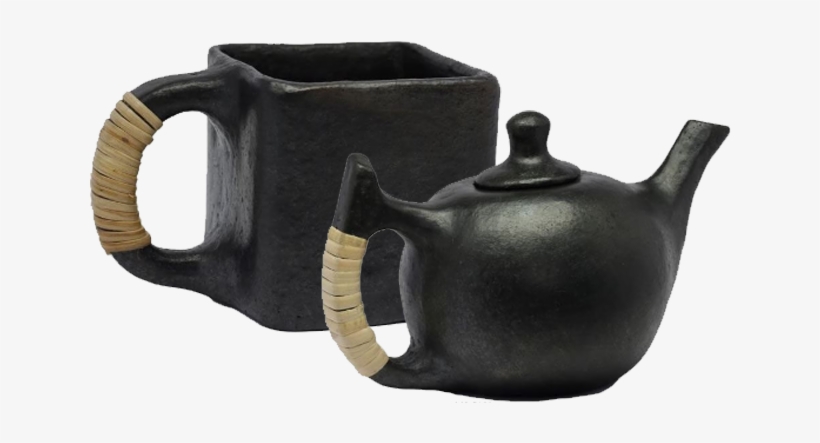 Giskaa Combo Of Longpi Black Pottery - Teapot, transparent png
