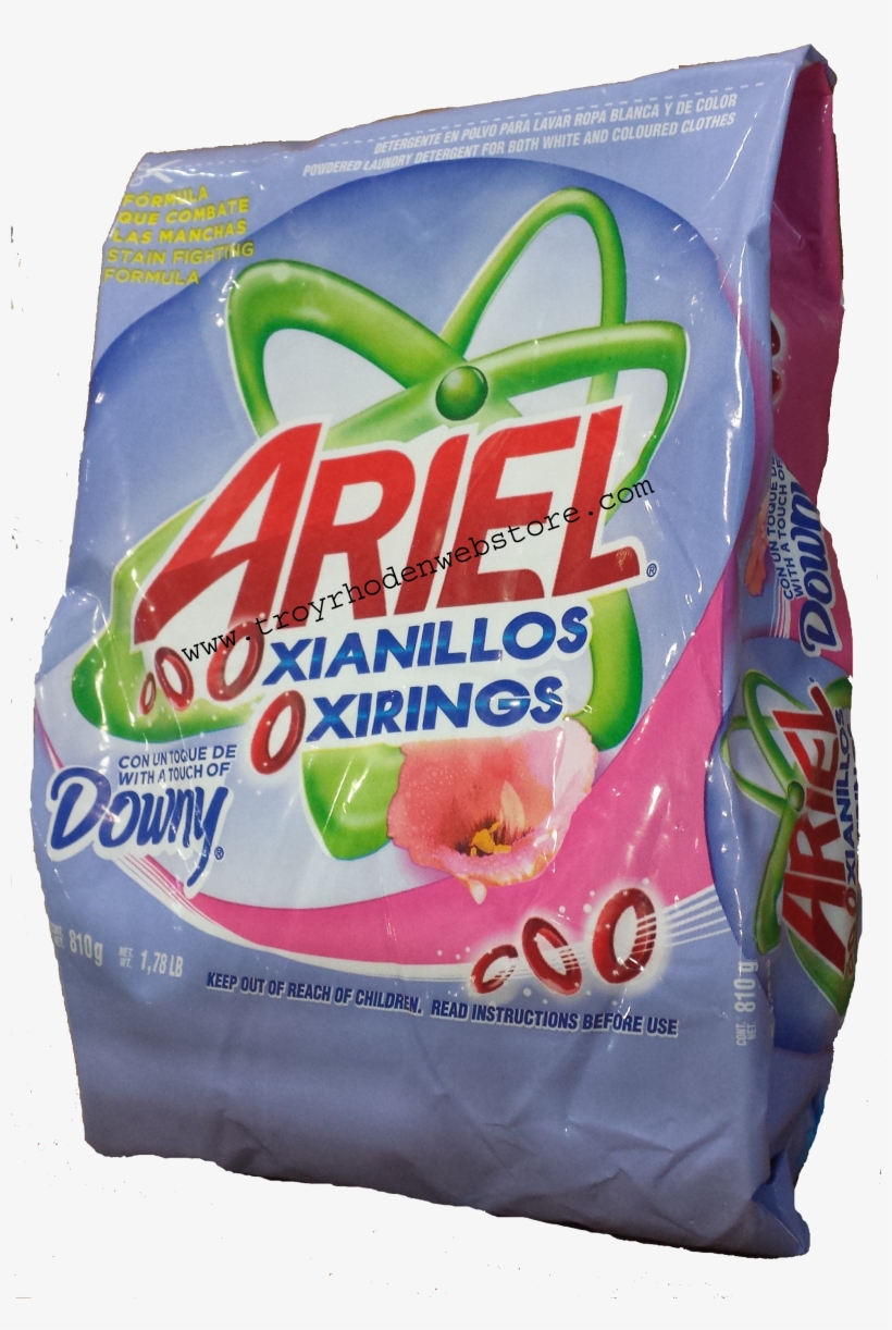 Ariel Laundry Detergent Bleach Powder Wash Soap 810g - Ariel Oxianillos, transparent png