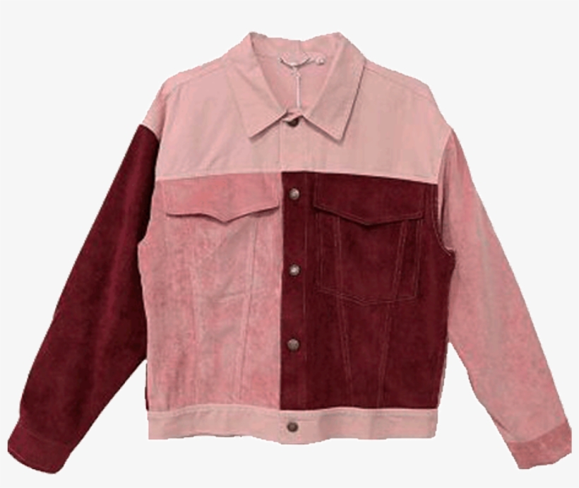 Jacket Clothes Png Transparent Sweater Clothespng Hoodi - Pink And Red Denim Jacket, transparent png