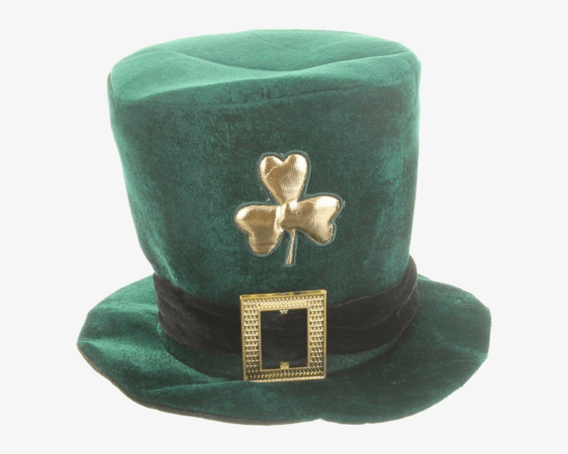 Green Velvet Leprechaun Hat - Hatt, transparent png