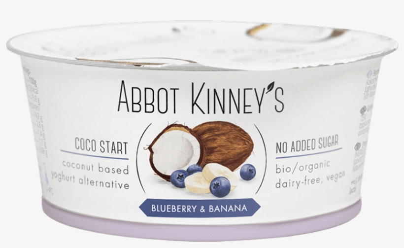 Coco Start Blueberry Banana 125ml Midden Min - Clotted Cream, transparent png
