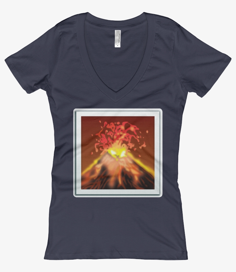 Women's Emoji V-neck - T-shirt, transparent png