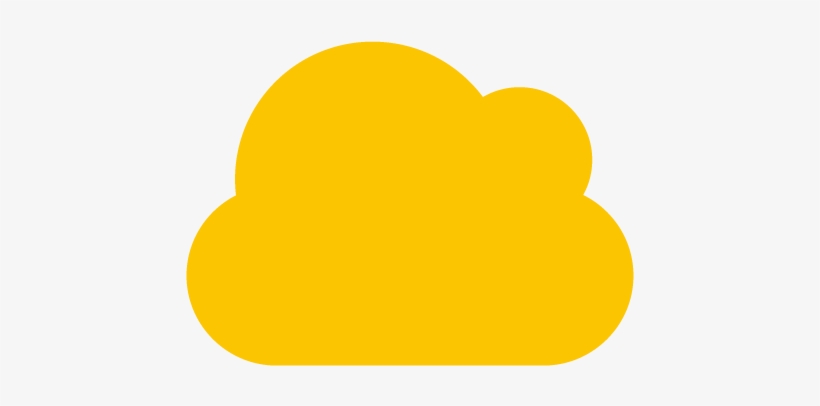 Cloud Icon, transparent png