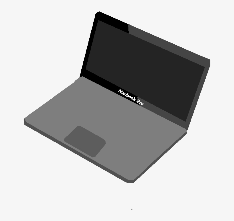 Netbook, transparent png