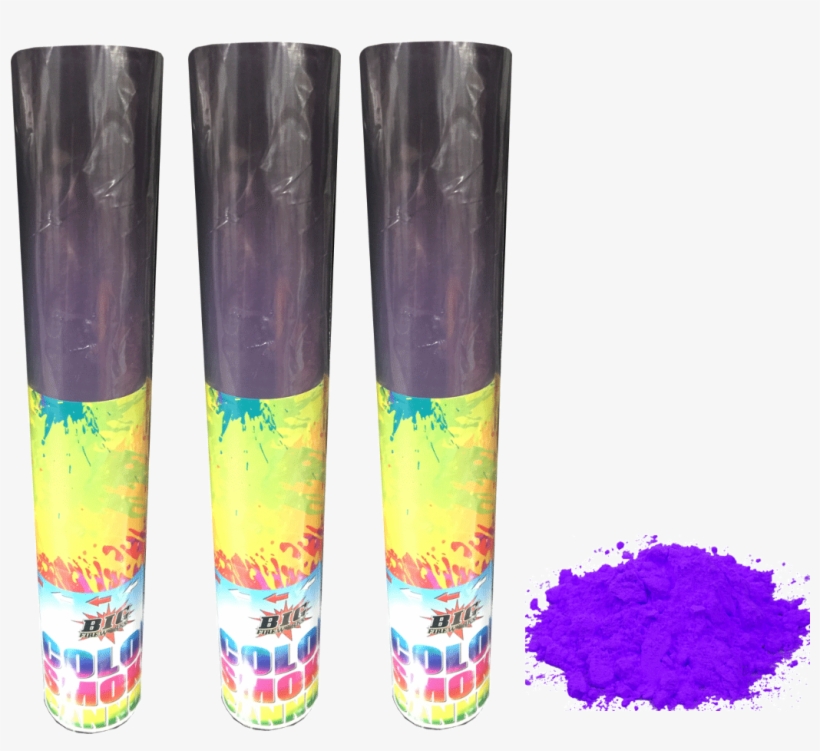 Purple Smoke Cannons Large Powder 9 2 - Color, transparent png