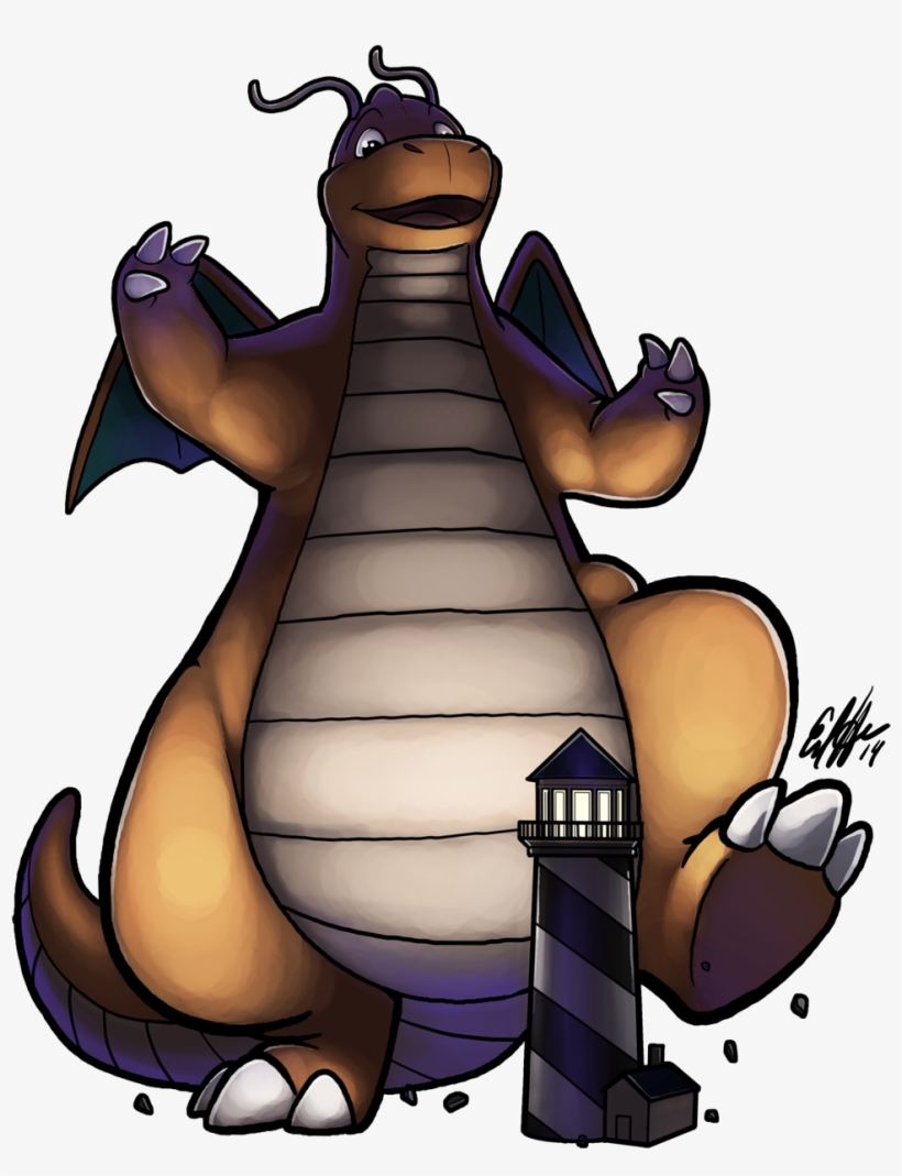 Big Dragonite, transparent png