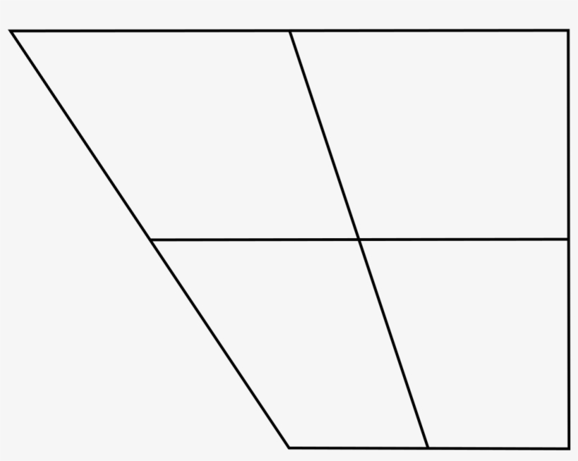 Blank Vowel Trapezo - Line Art, transparent png