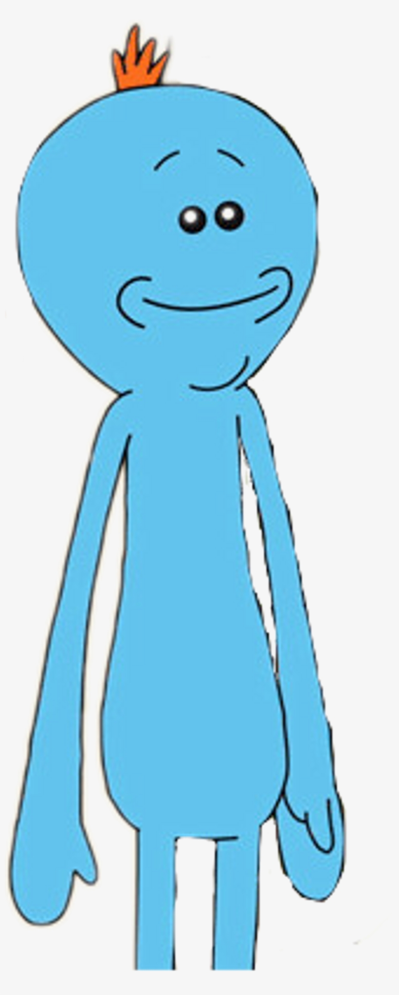 #rickandmorty#mr - - Mr Meeseeks No Background, transparent png