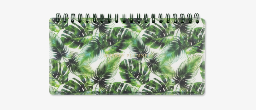 Tropical Leaf Weekly Planner - Placemat, transparent png